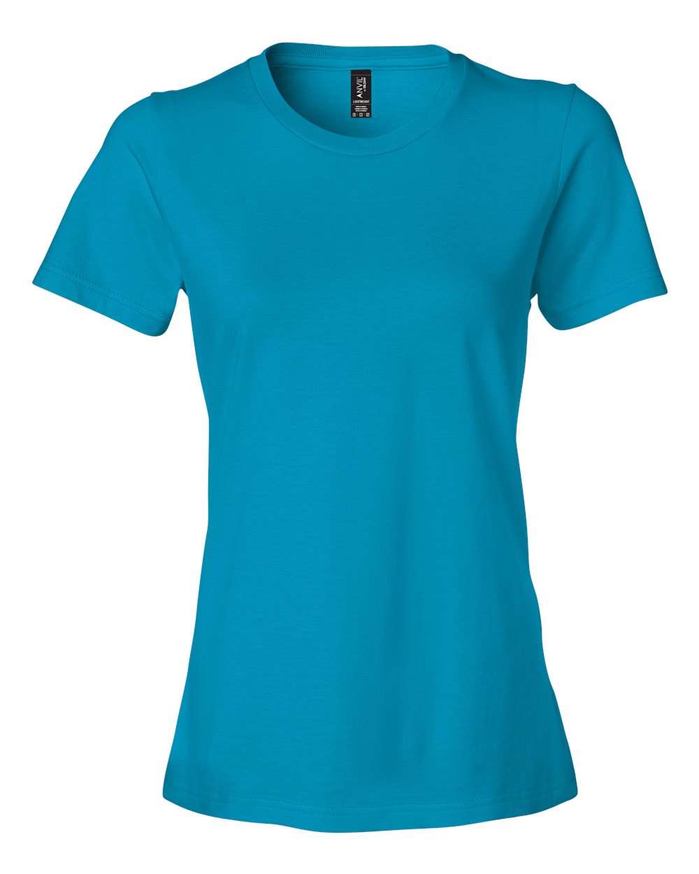 Gildan 880 Women’s Softstyle® Lightweight T-Shirt — Caribbean Blue