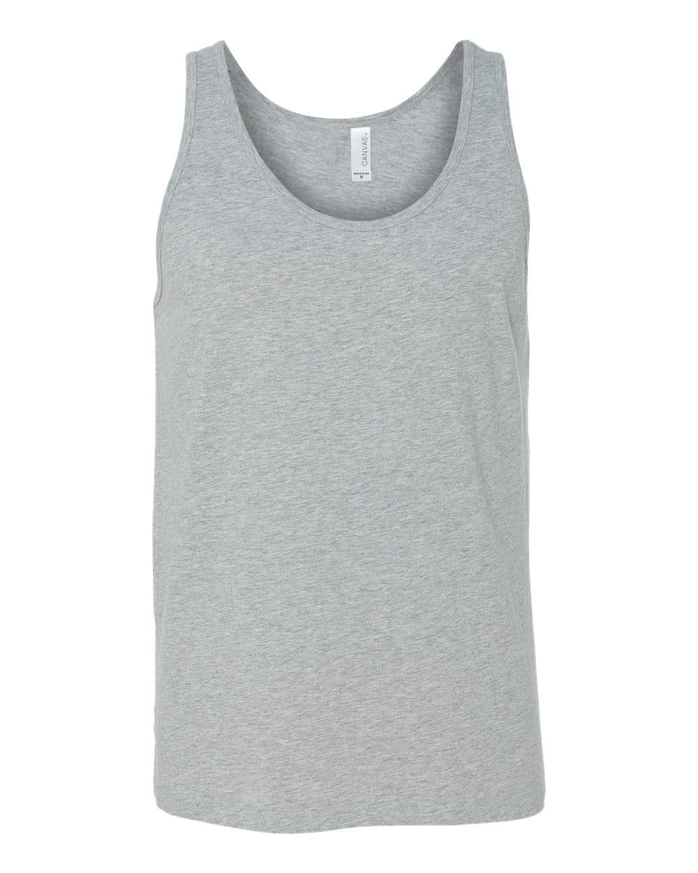 BELLA + CANVAS 3480CVC Unisex Heather CVC Tank — Athletic Heather