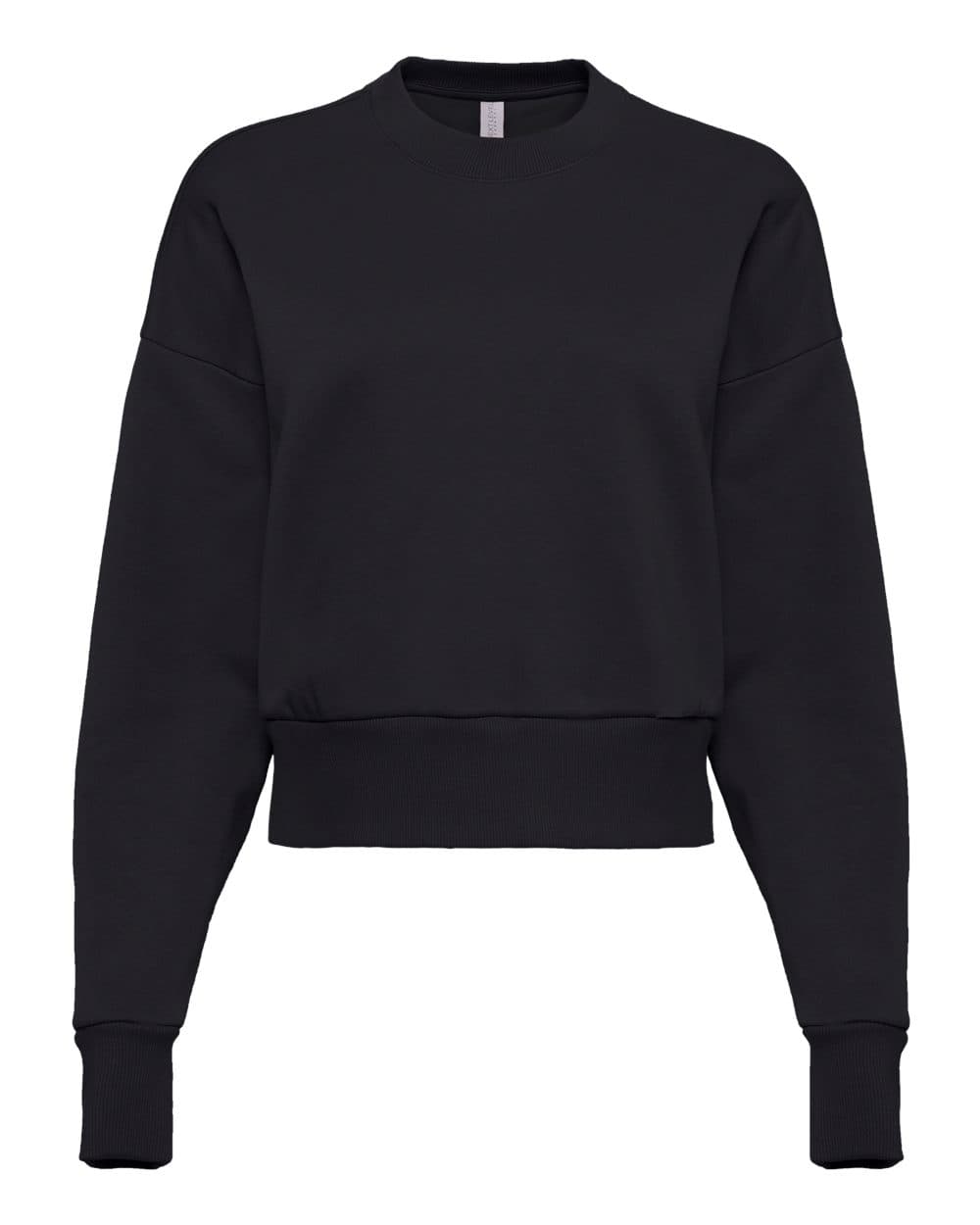Next Level 9087 Women’s Heavyweight Crewneck Sweatshirt — Black