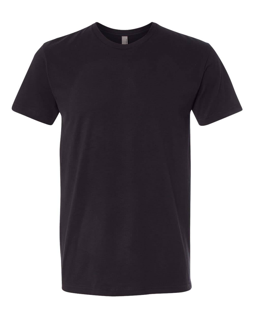 Next Level 6410 Unisex Sueded T-Shirt — Black