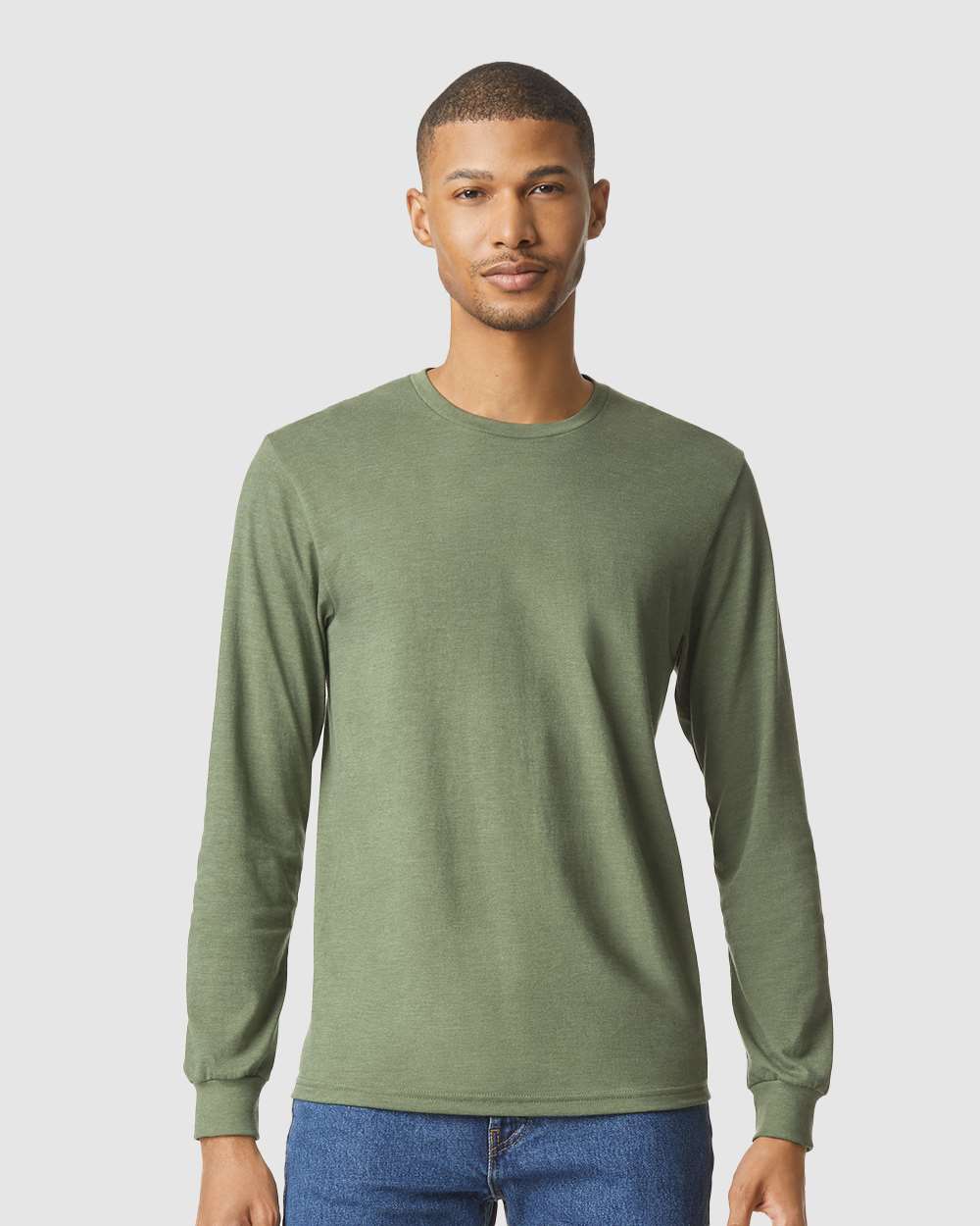 Gildan 64440CVC Unisex Softstyle® CVC Long Sleeve T-Shirt — Cactus