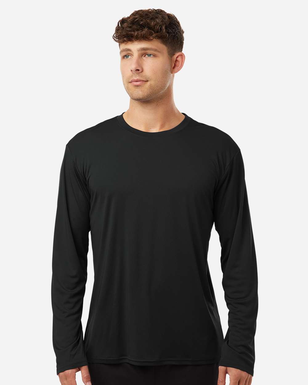 AllPro 48400 Unisex Pro-Lock Performance Long Sleeve T-Shirt — Black