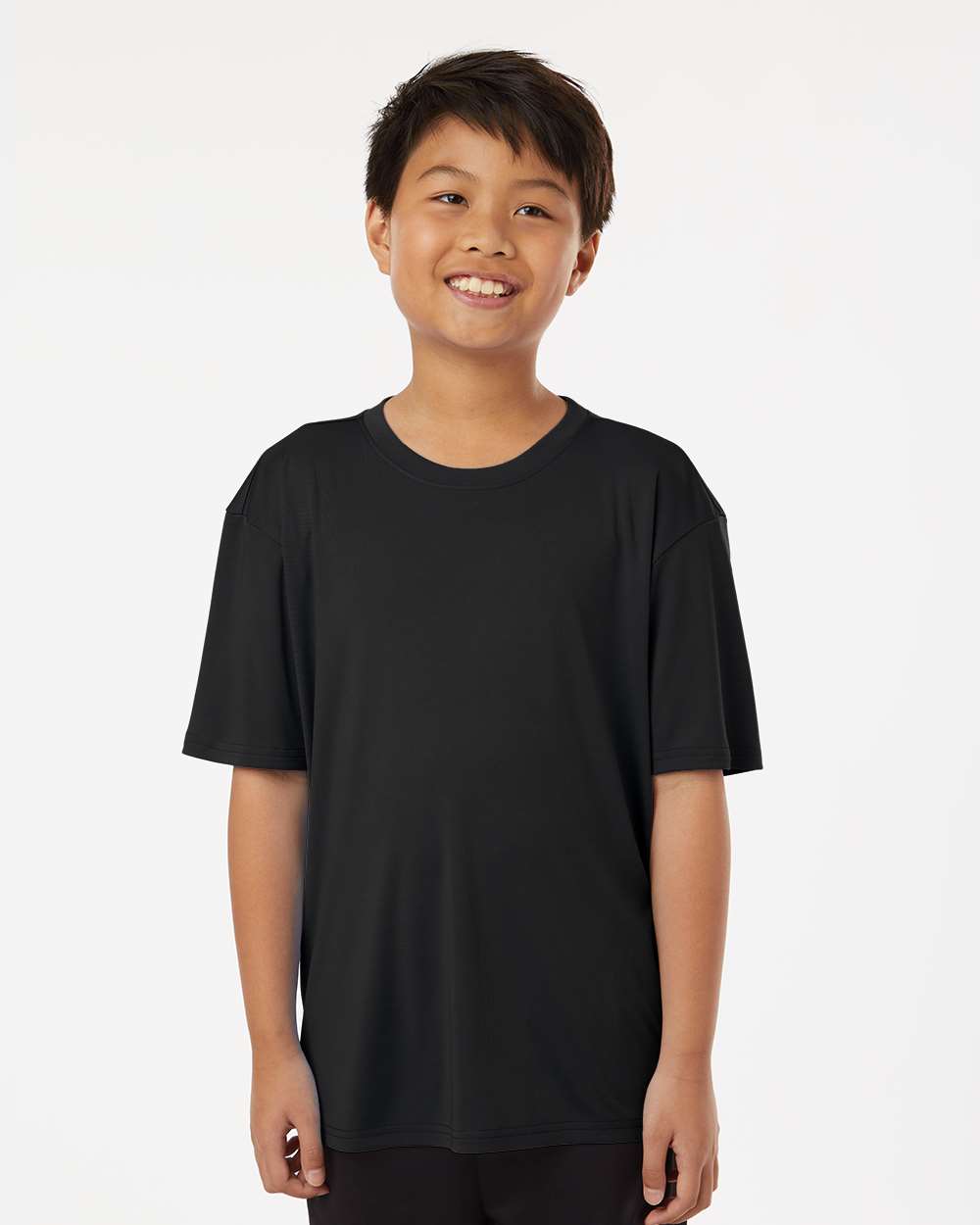AllPro 48000Y Youth Pro-Lock Performance T-Shirt — Black