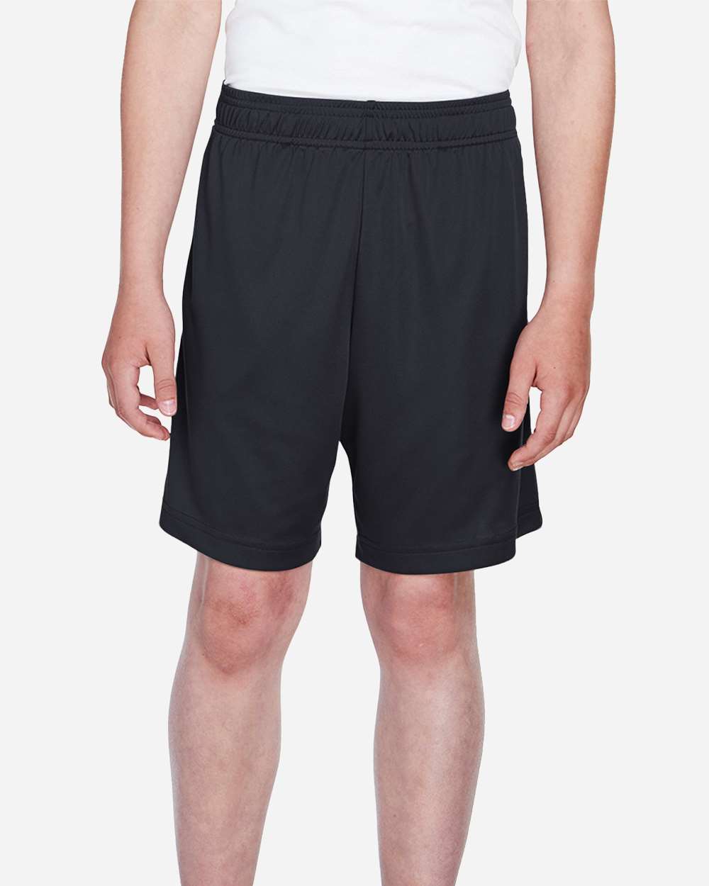 Team 365 TT11SHY Youth Zone Performance Shorts — Black