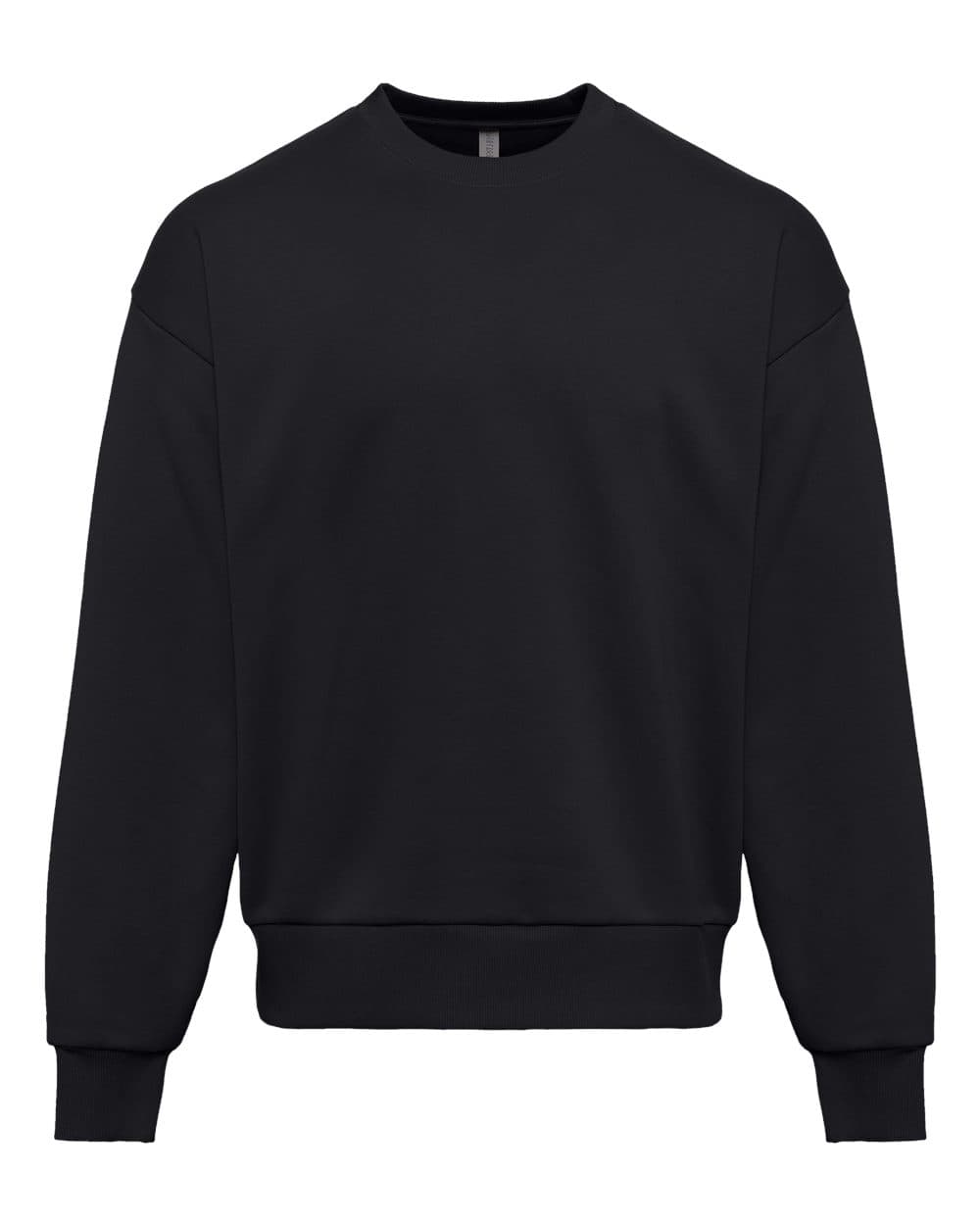 Next Level 9007 Unisex Heavyweight Crewneck Sweatshirt — Black