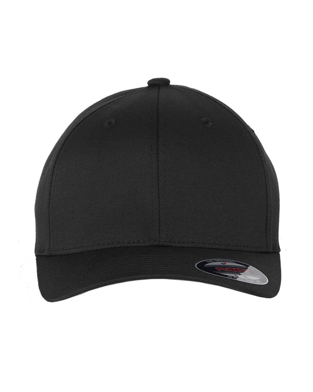 Flexfit 6277 Cotton Blend Cap — Black