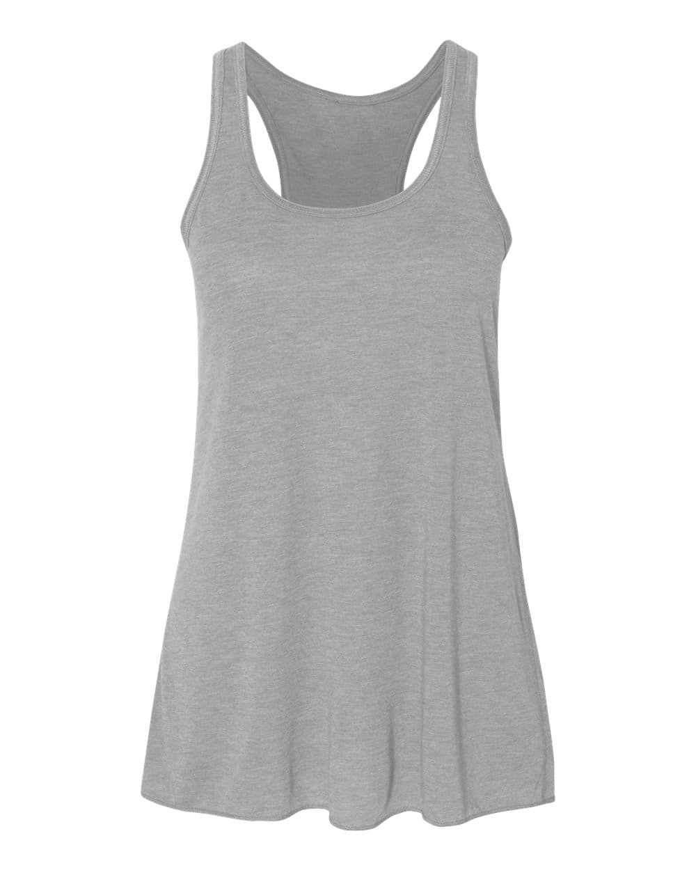 BELLA + CANVAS 8800 Women’s Flowy Racerback Tank — Athletic Heather