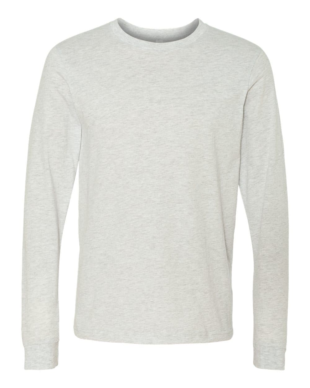 BELLA + CANVAS 3501 Unisex Jersey Long Sleeve Tee — Ash