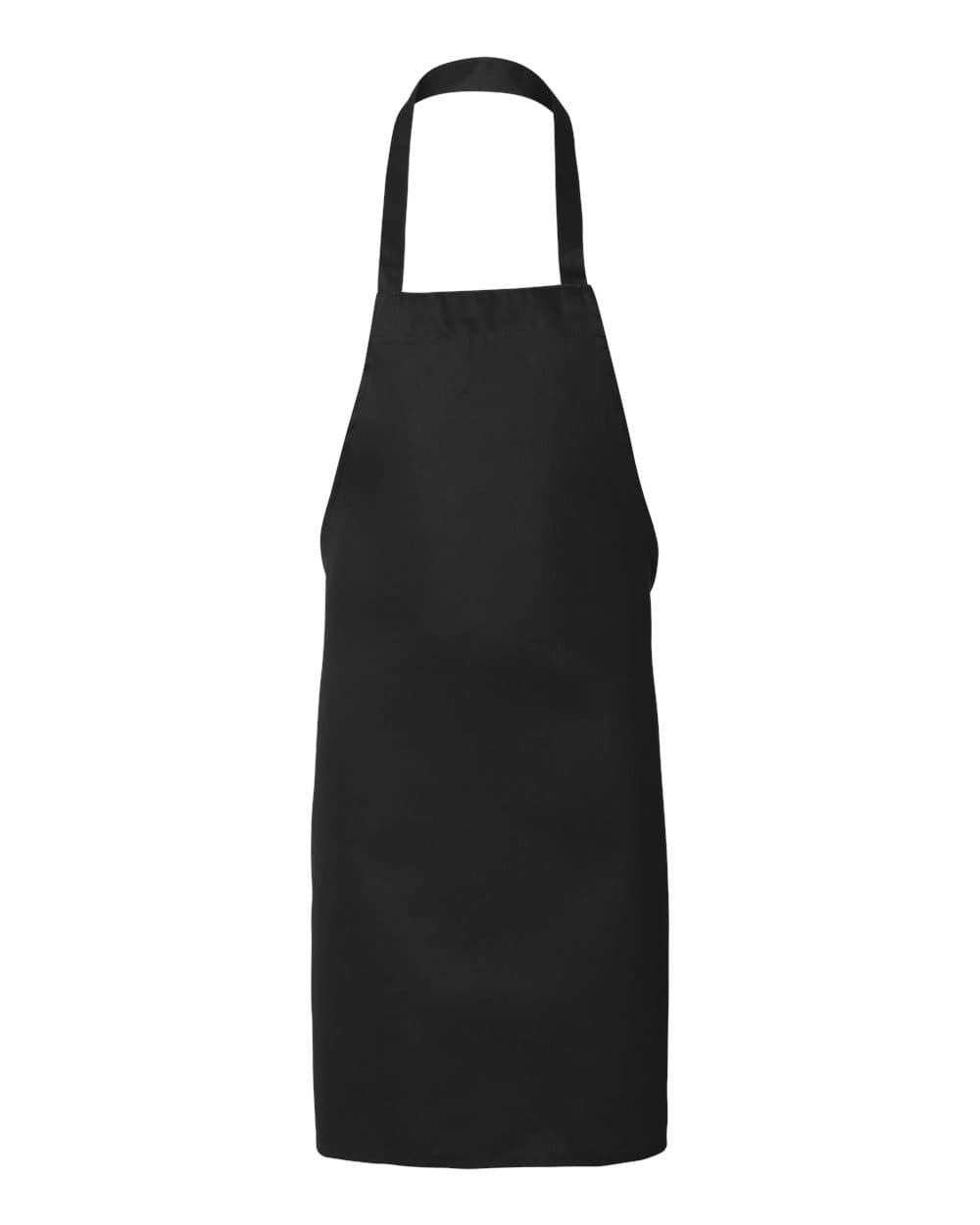 Q-Tees Q2010 Butcher Apron — Black