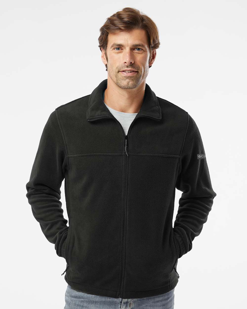 Columbia 212478 Men’s Steens Mountain™ Full Zip 2.0 Jacket — Black