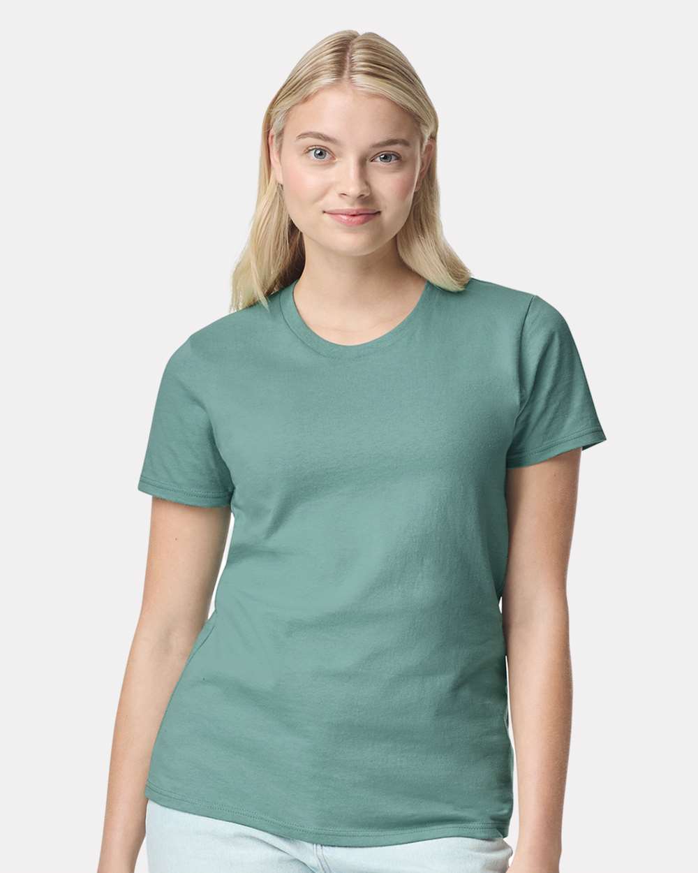 Gildan 5000L Women’s Heavy Cotton™ T-Shirt — Aquatic