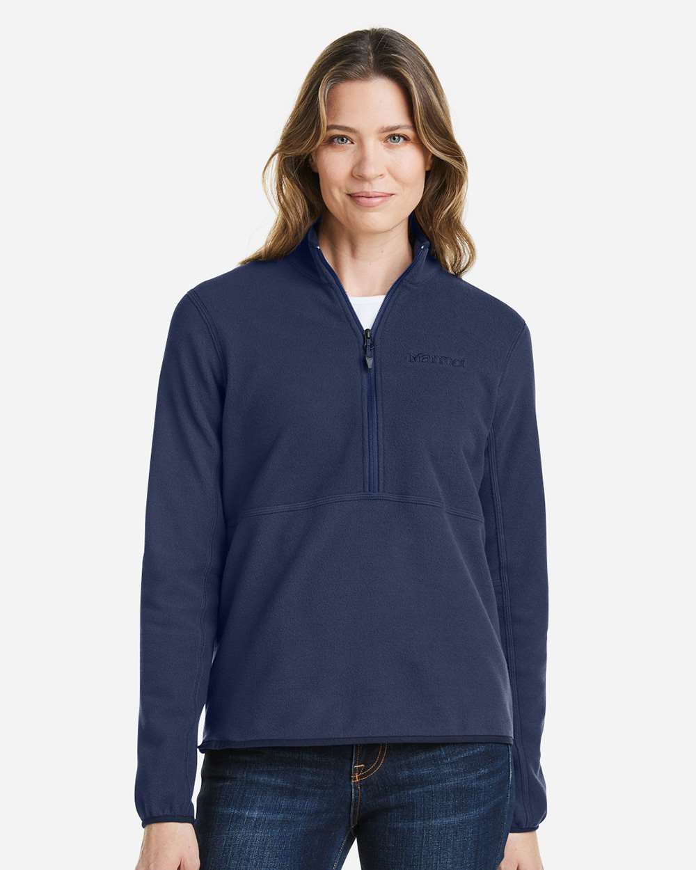 Marmot M12403 Women’s Rocklin Half-Zip Jacket — Arctic Navy