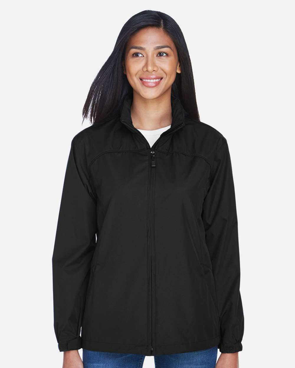 North End 78032 Women’s Techno Lite Jacket — Black