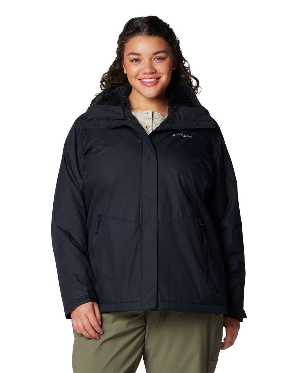 Columbia 208782 Women’s Bugaboo™ III Fleece Interchange Jacket — Black
